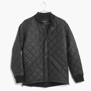 Madewell Quilted Session Bomber Jacket